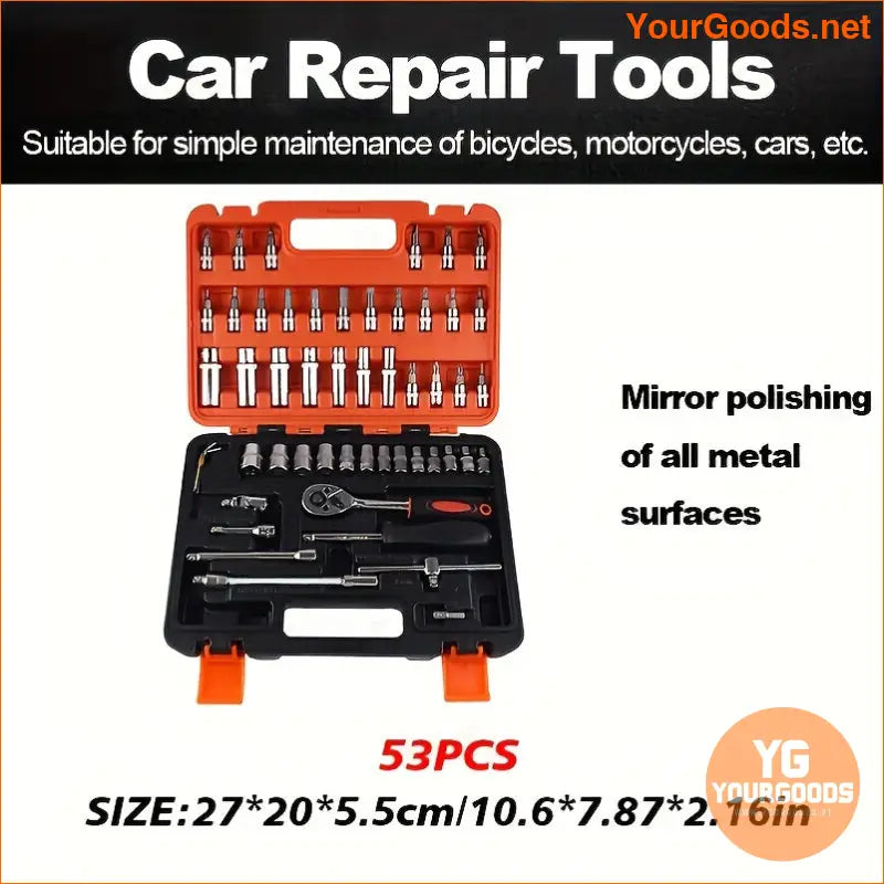 Ultimate Stainless Steel Car Motorcycle Repair Tool Kit - YourGoods Online Shop