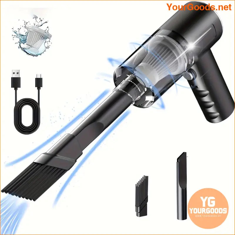 Ultra Powerful Cordless Handheld Vacuum with Twin Turbine Motor - YourGoods Online Shop