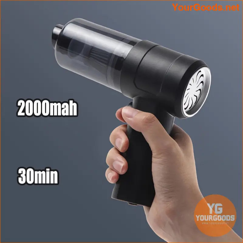 Ultra Powerful Cordless Handheld Vacuum with Twin Turbine Motor - YourGoods Online Shop