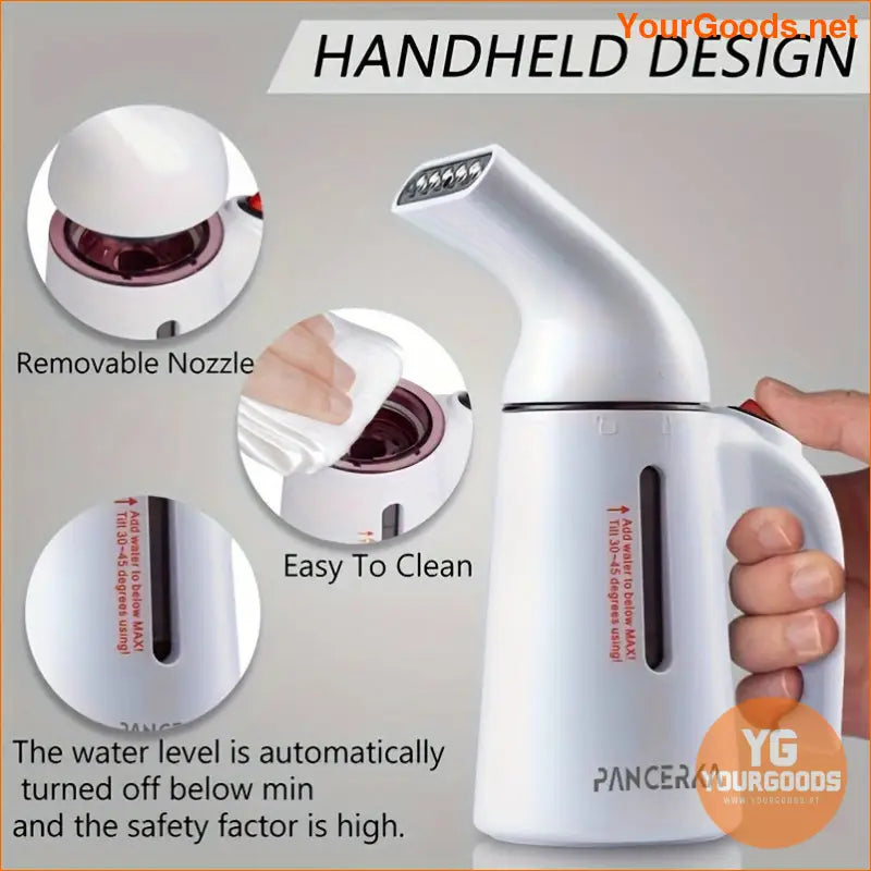 Ultra Powerful Handheld Garment Steamer Compact Fast Portable - YourGoods Online Shop