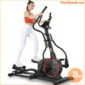 Ultra Silent 400LBS Elliptical Smooth LowImpact Home Fitness - YourGoods Online Shop