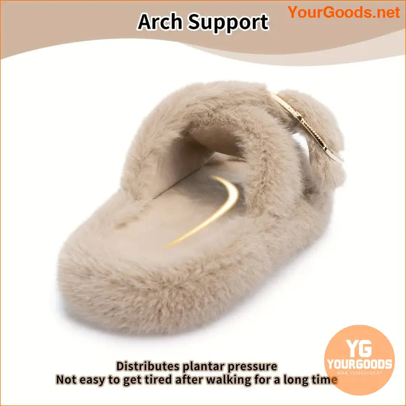 Ultra Soft Womens Cozy Memory Foam Slippers - YourGoods Online Shop