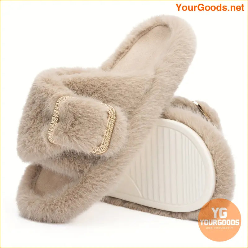 Ultra Soft Womens Cozy Memory Foam Slippers - YourGoods Online Shop