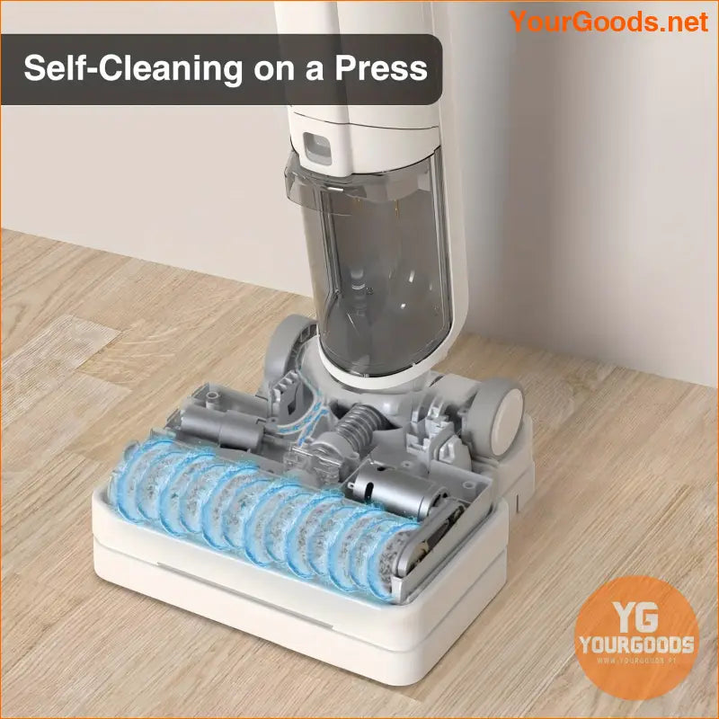 UltraLight Cordless Wet Dry Vacuum Mop for All Floors - YourGoods Online Shop