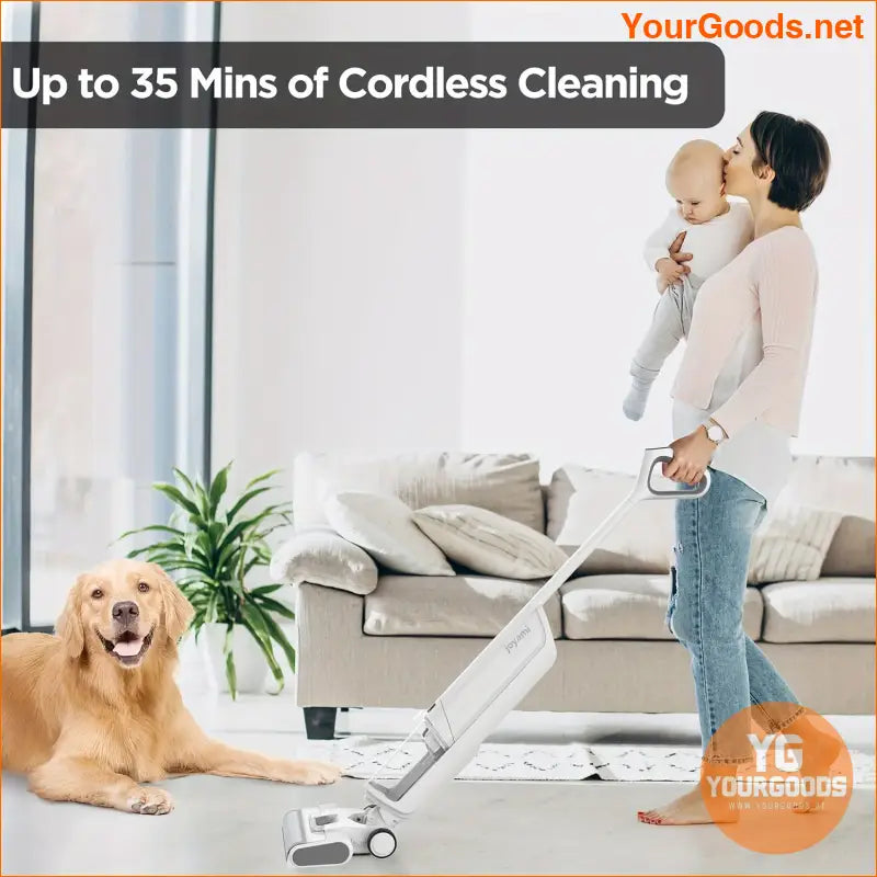 UltraLight Cordless Wet Dry Vacuum Mop for All Floors - YourGoods Online Shop