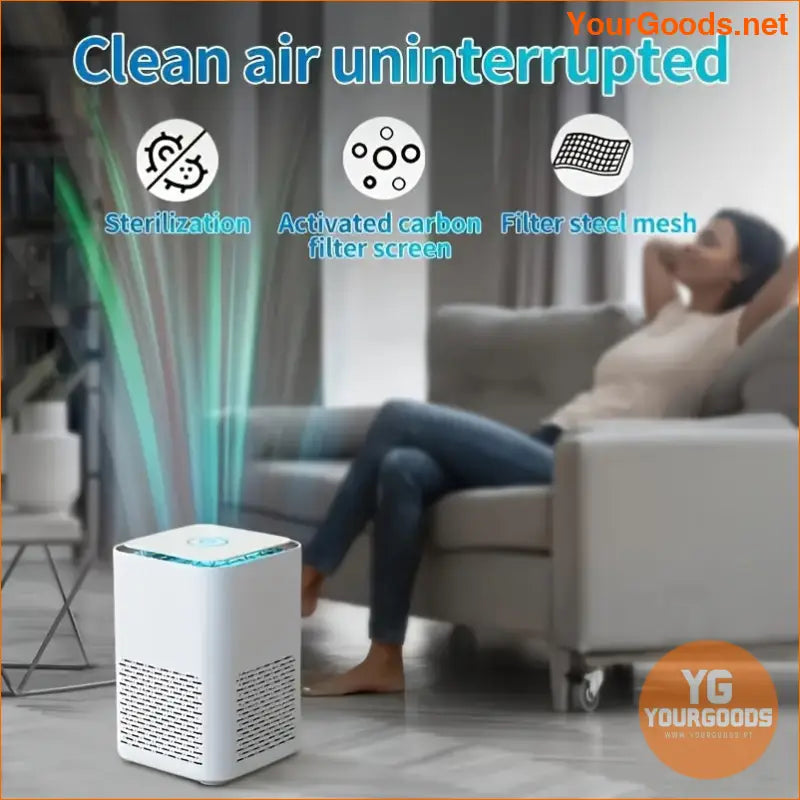 UltraPortable CompactPro HEPA Air Purifier for Pet Owners - YourGoods Online Shop