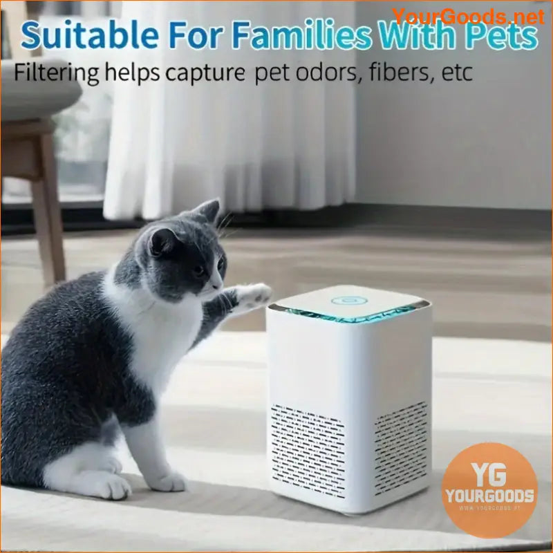 UltraPortable CompactPro HEPA Air Purifier for Pet Owners - YourGoods Online Shop