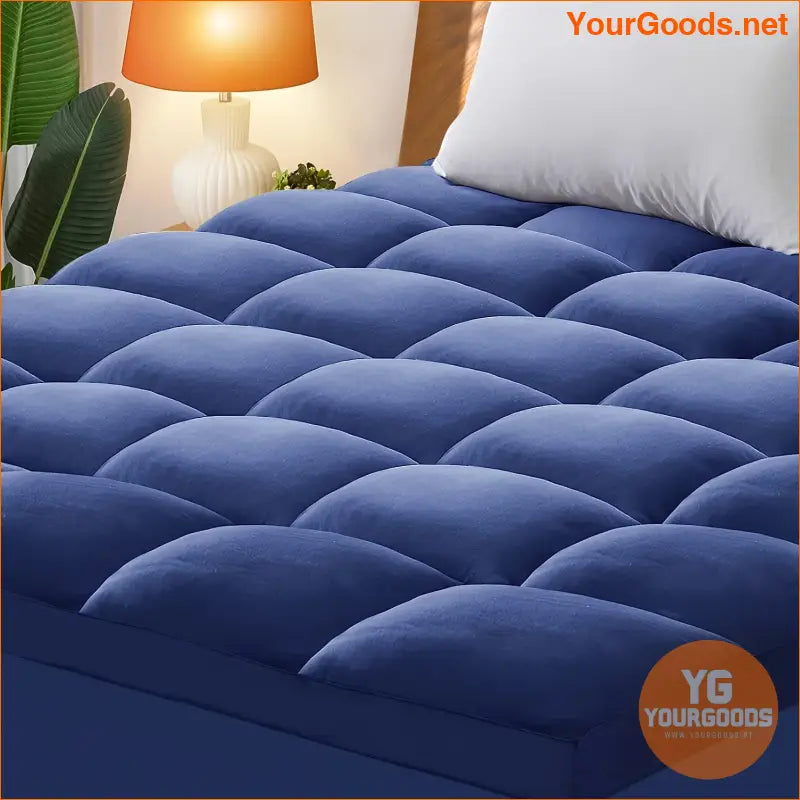 UltraThick Cooling Plush Mattress Topper Ultimate Comfort - YourGoods Online Shop