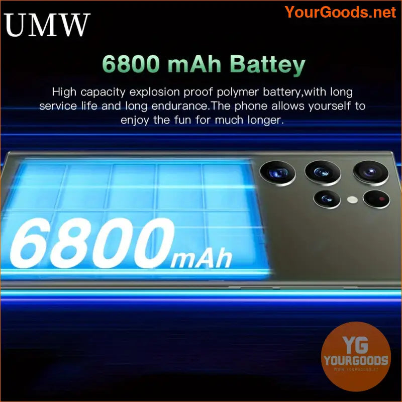 UMW 73 4G Smartphone 8256GB 6500mAh HD Screen - YourGoods Online Shop