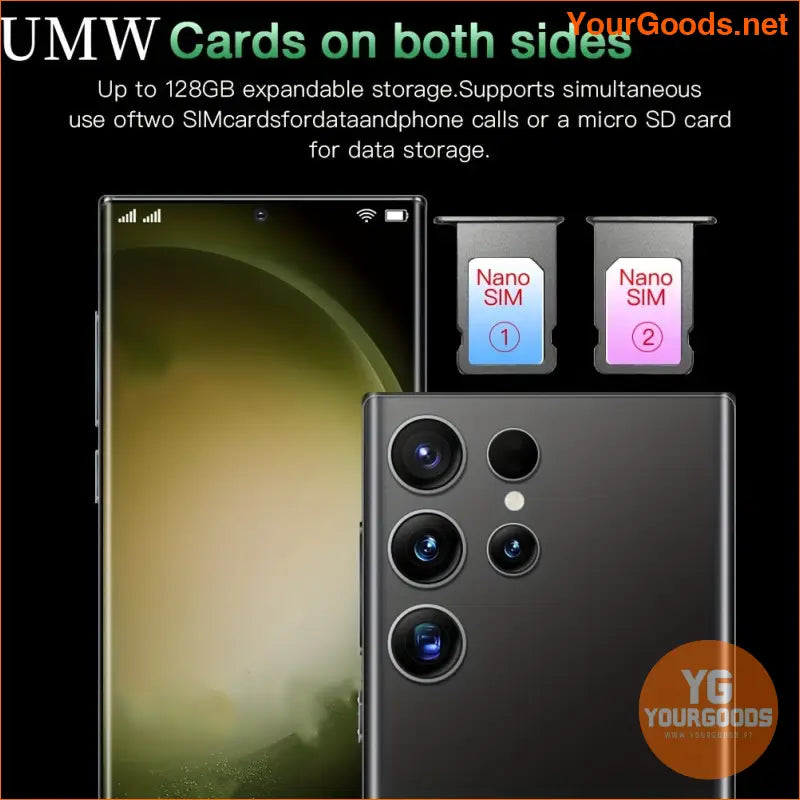 UMW 73 4G Smartphone 8256GB 6500mAh HD Screen - YourGoods Online Shop