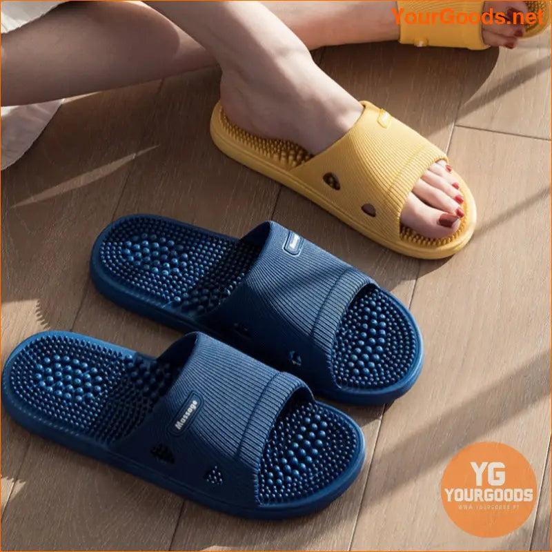 Unisex EVA Acupressure Massage Slippers NonSlip IndoorOutdoor Comfort - YourGoods Online Shop