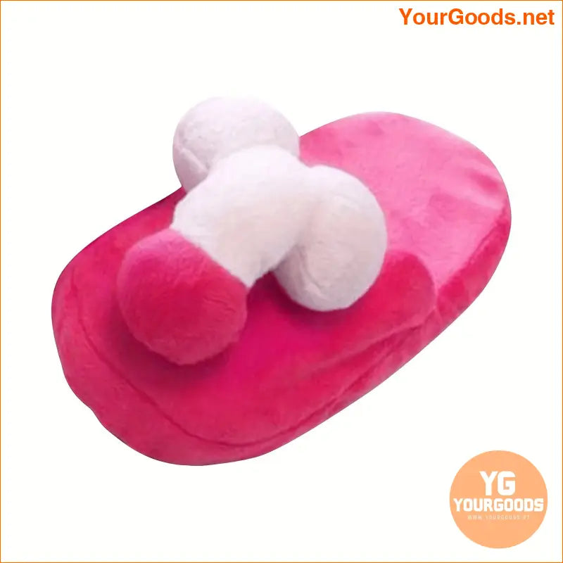 Unisex Funny Plush Reproductive Organ Slippers - YourGoods Online Shop