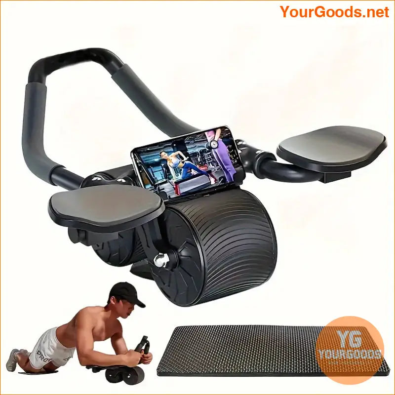 Unisex Pro Abdominal Rebound Wheel with Elbow Pad - YourGoods Online Shop