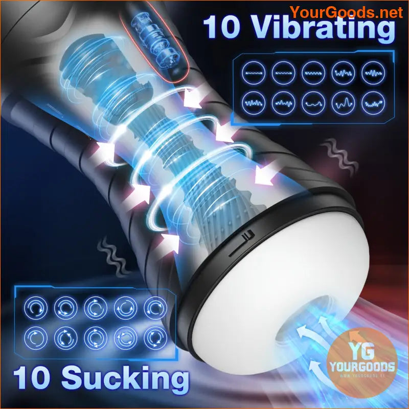 Upgraded Automatic Male Masturbator with 10 Modes - YourGoods Online Shop