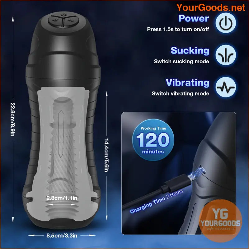 Upgraded Automatic Male Masturbator with 10 Modes - YourGoods Online Shop