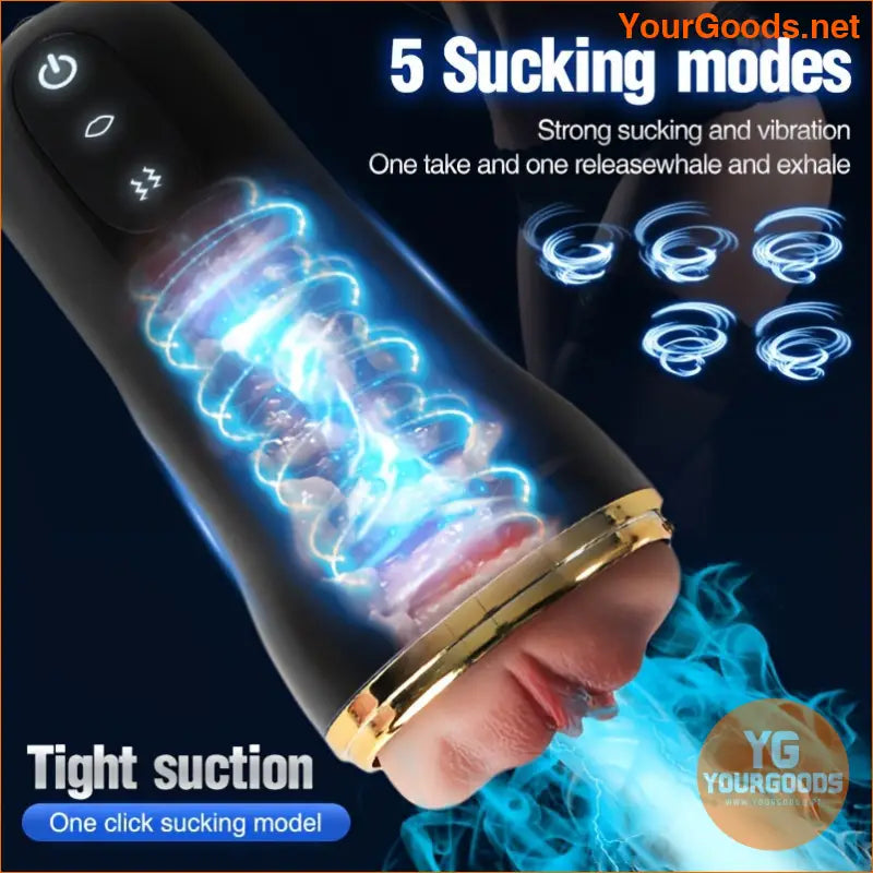 USBPowered Realistic TPE Vagina Toy for Men - YourGoods Online Shop