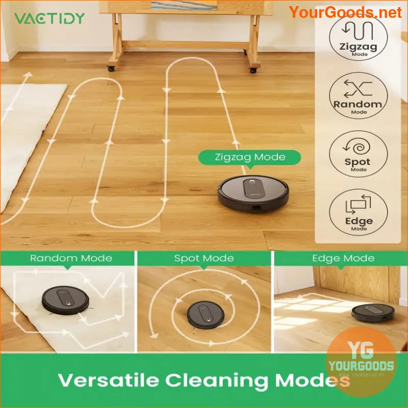 Vactidy Nimble T6 Smart Robot Vacuum Strong Suction - YourGoods Online Shop