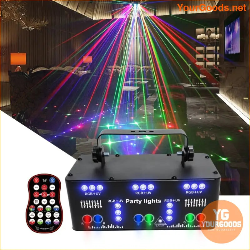 Voice Activated LED DJ Disco Light with Remote Control - YourGoods Online Shop