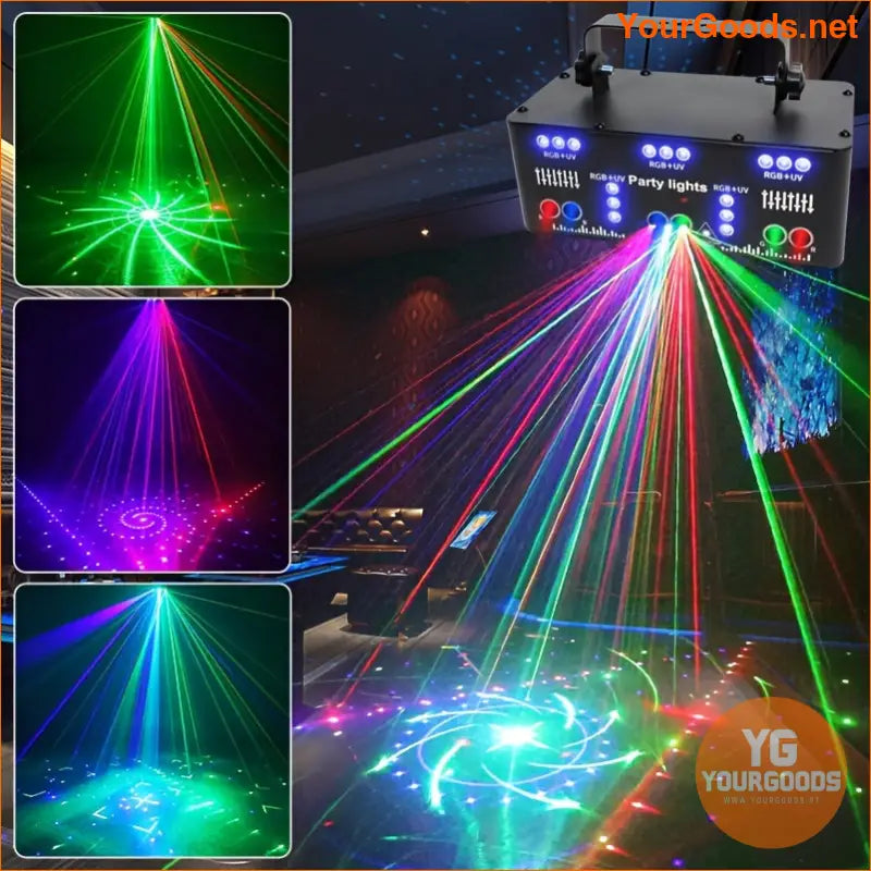 Voice Activated LED DJ Disco Light with Remote Control - YourGoods Online Shop