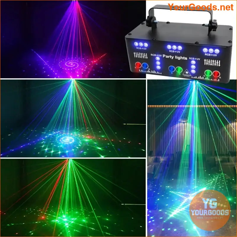 Voice Activated LED DJ Disco Light with Remote Control - YourGoods Online Shop