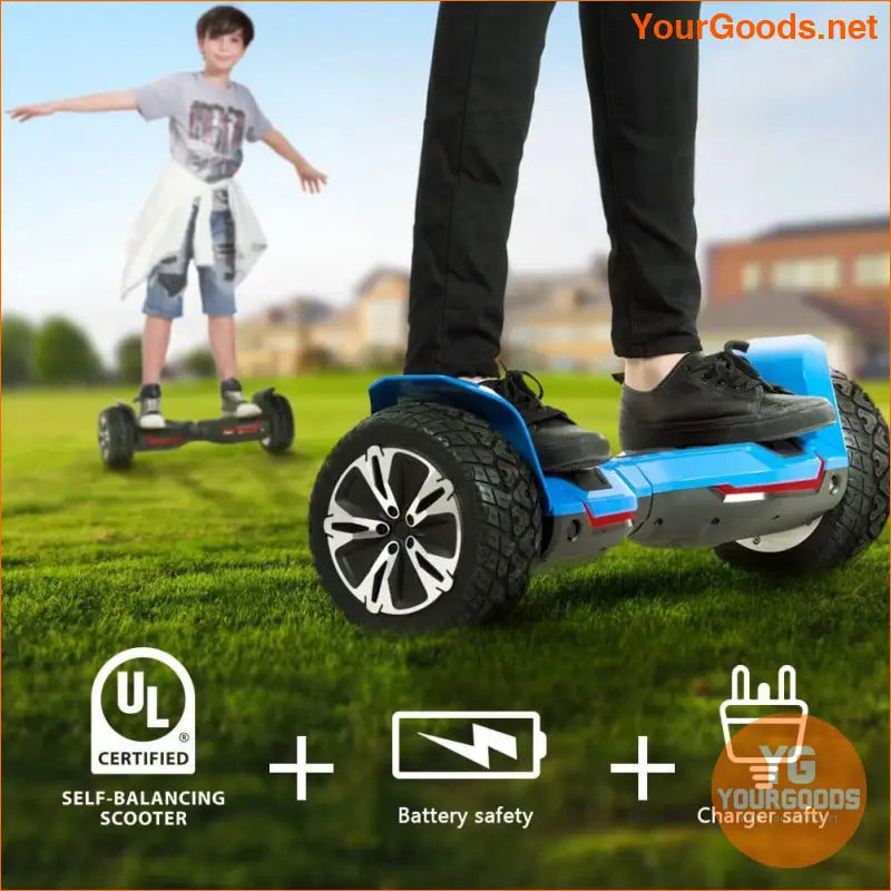 Warrior Pro 85 OffRoad Hoverboard with LED Bluetooth - YourGoods Online Shop