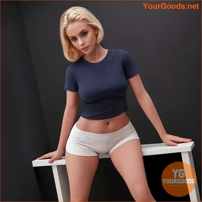 WheatColored Lifelike TPE Sex Doll with Big Breasts and Hips - YourGoods Online Shop