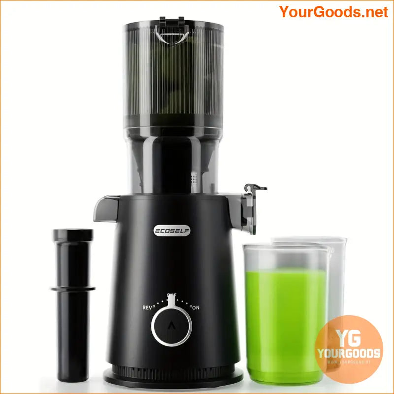 Wide Mouth Slow Juicer High Yield Easy Clean Versatile - YourGoods Online Shop