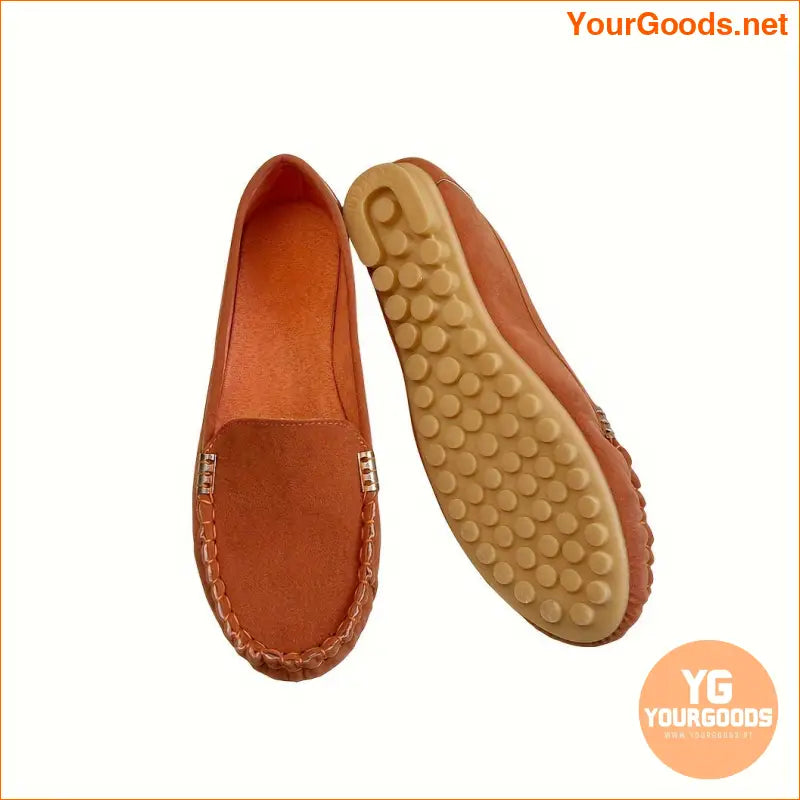 Womens AllSeason Soft Sole SlipOn Loafers - YourGoods Online Shop