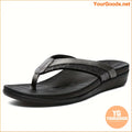 Womens Arch Support Flip Flops with Comfort Toe Design - YourGoods Online Shop