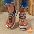 Womens Boho Platform Thong Sandals for Summer - YourGoods Online Shop