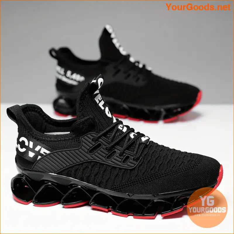 Women's Breathable Athletic Sneakers, Lightweight Running Shoes, Fashion Trainer, Comfort Sport Footwear, Non-slip Sole - YourGoods Online Shop