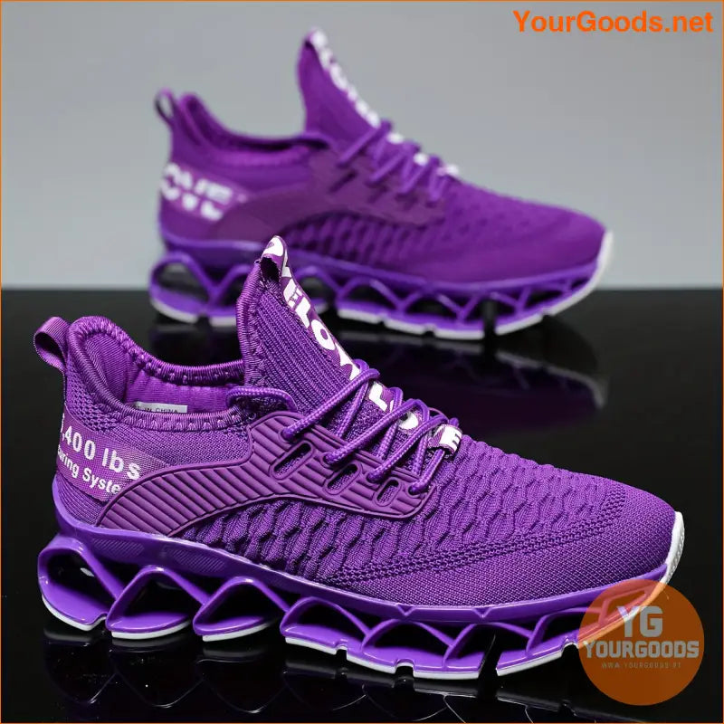 Women's Breathable Athletic Sneakers, Lightweight Running Shoes, Fashion Trainer, Comfort Sport Footwear, Non-slip Sole - YourGoods Online Shop