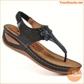 Womens Comfy Arch Support Thong Sandals for Beachdays - YourGoods Online Shop