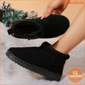 Womens Cozy NonSlip SlideIn Winter Snow Boots - YourGoods Online Shop