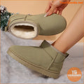 Womens Cozy NonSlip SlideIn Winter Snow Boots - YourGoods Online Shop