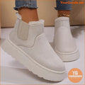 Womens Cozy PlushLined Platform Winter Boots - YourGoods Online Shop