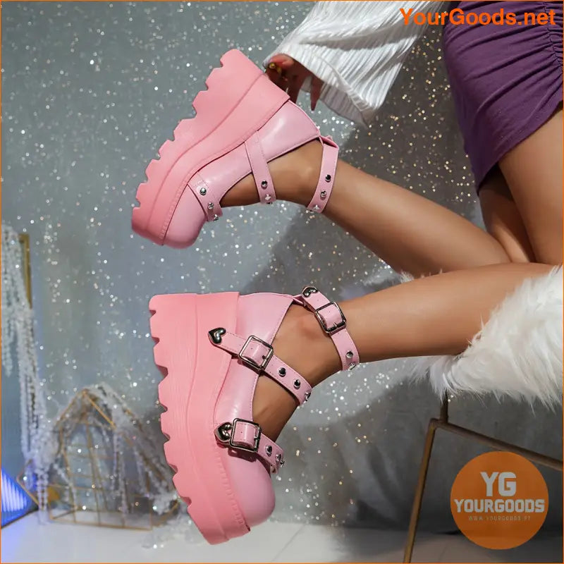 Womens Fashion Metal Beads Wedge Sandals - YourGoods Online Shop