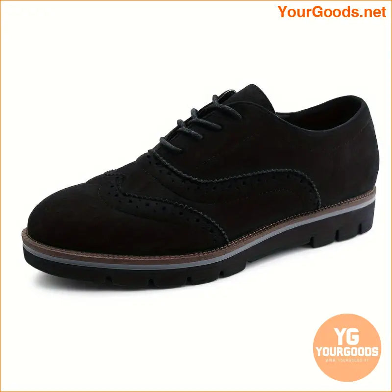 Womens LaceUp Oxford Wingtip Brogue Walking Shoes - YourGoods Online Shop