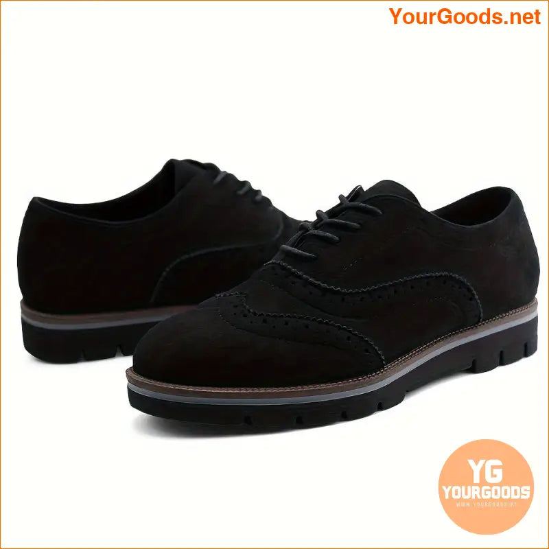 Womens LaceUp Oxford Wingtip Brogue Walking Shoes - YourGoods Online Shop