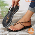 Womens Lightweight OpenToe SlipOn Beach Sandals - YourGoods Online Shop