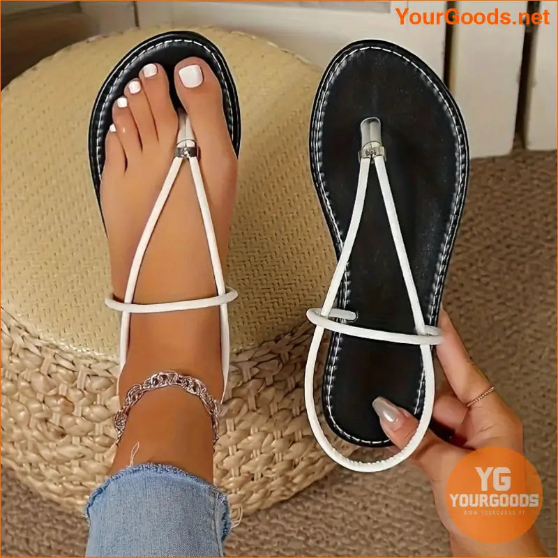 Womens Lightweight OpenToe SlipOn Beach Sandals - YourGoods Online Shop