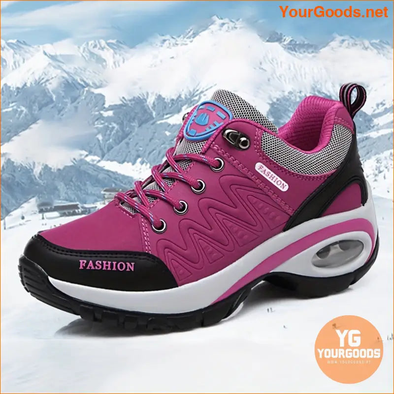 Women's Low Top Hiking Sneakers, Waterproof Low Top Outdoor Trekking Sports Shoes, Casual Walking & Running Trainers - YourGoods Online Shop