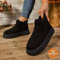 Womens Mid Heel Platform Ankle Booties European Design - YourGoods Online Shop