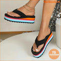 Womens NonSlip Platform Flip Flops for Summer - YourGoods Online Shop