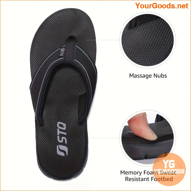 Womens NonSlip YogaMat FlipFlop Sandals - YourGoods Online Shop