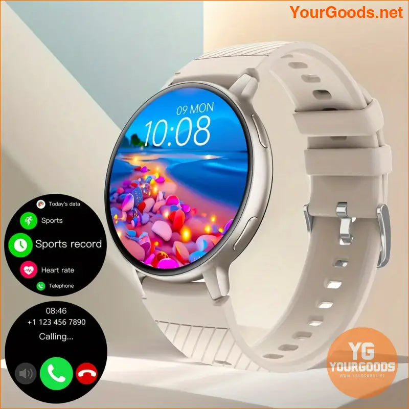 Womens Smartwatch with Wireless Calls 100 Sport Modes - YourGoods Online Shop