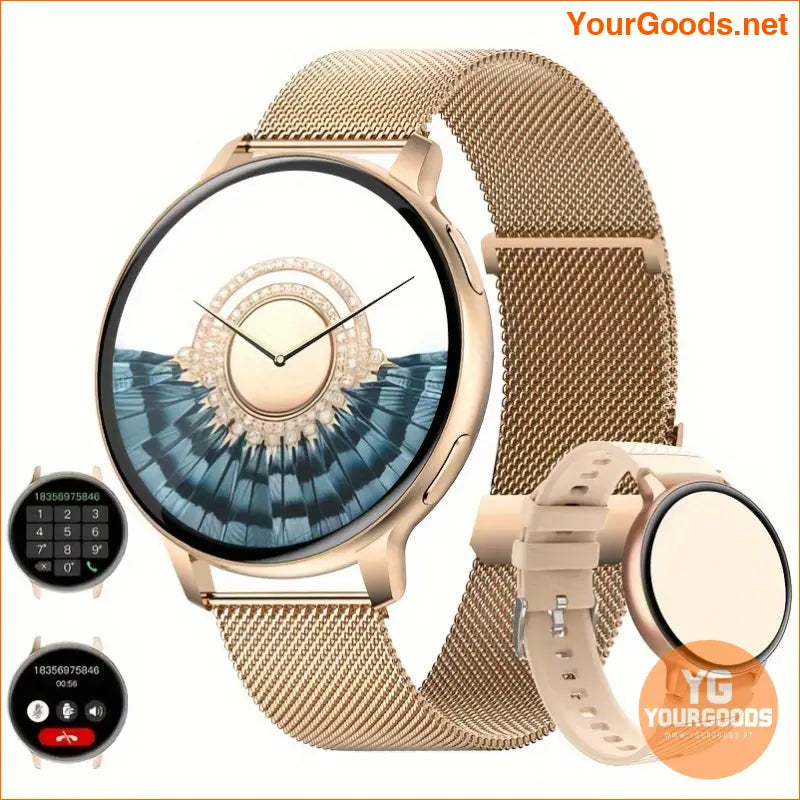 Womens Smartwatch with Wireless Calls 100 Sport Modes - YourGoods Online Shop