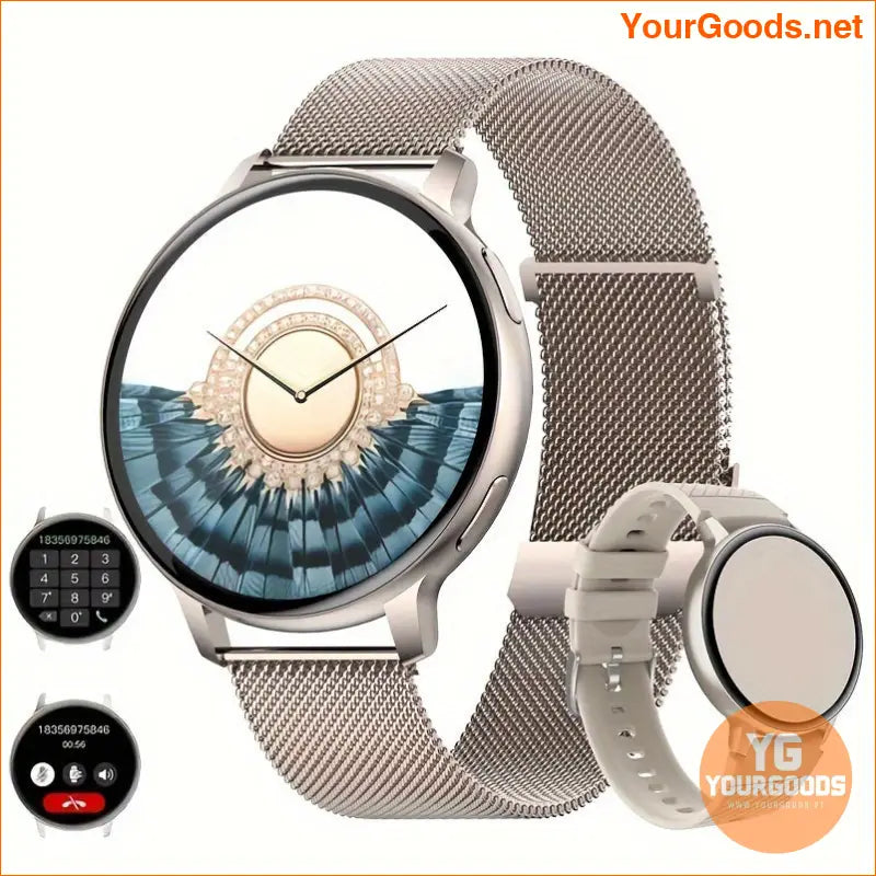 Womens Smartwatch with Wireless Calls 100 Sport Modes - YourGoods Online Shop