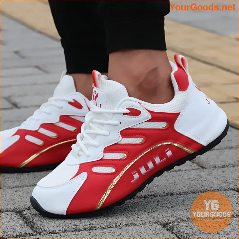 Women's Two Tone Running Sports Shoes, Breathable Low Top Gym Walking Trainers, Casual Outdoor Sneakers - YourGoods Online Shop