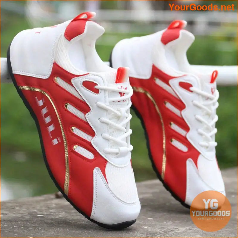 Women's Two Tone Running Sports Shoes, Breathable Low Top Gym Walking Trainers, Casual Outdoor Sneakers - YourGoods Online Shop